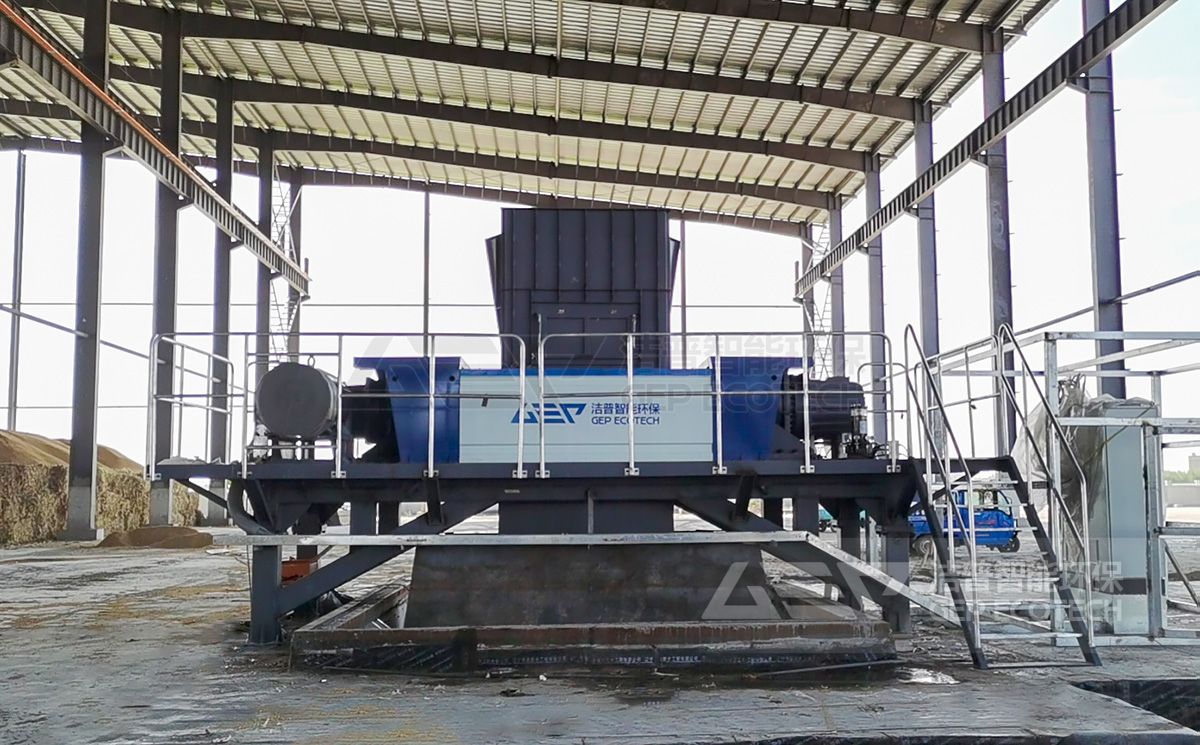 雙軸生物質(zhì)撕碎機