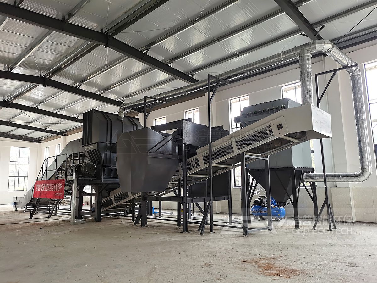 江西贛州大件垃圾處置產(chǎn)線(xiàn)