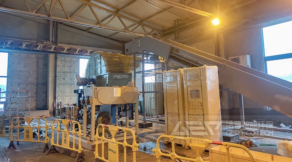 廢舊輪胎生產(chǎn)橡膠顆粒生產(chǎn)