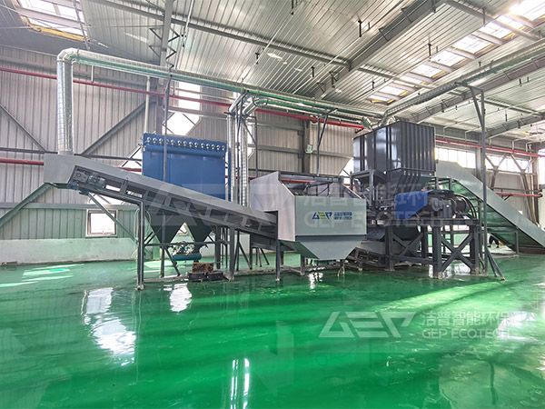 大件垃圾生產(chǎn)線現(xiàn)場