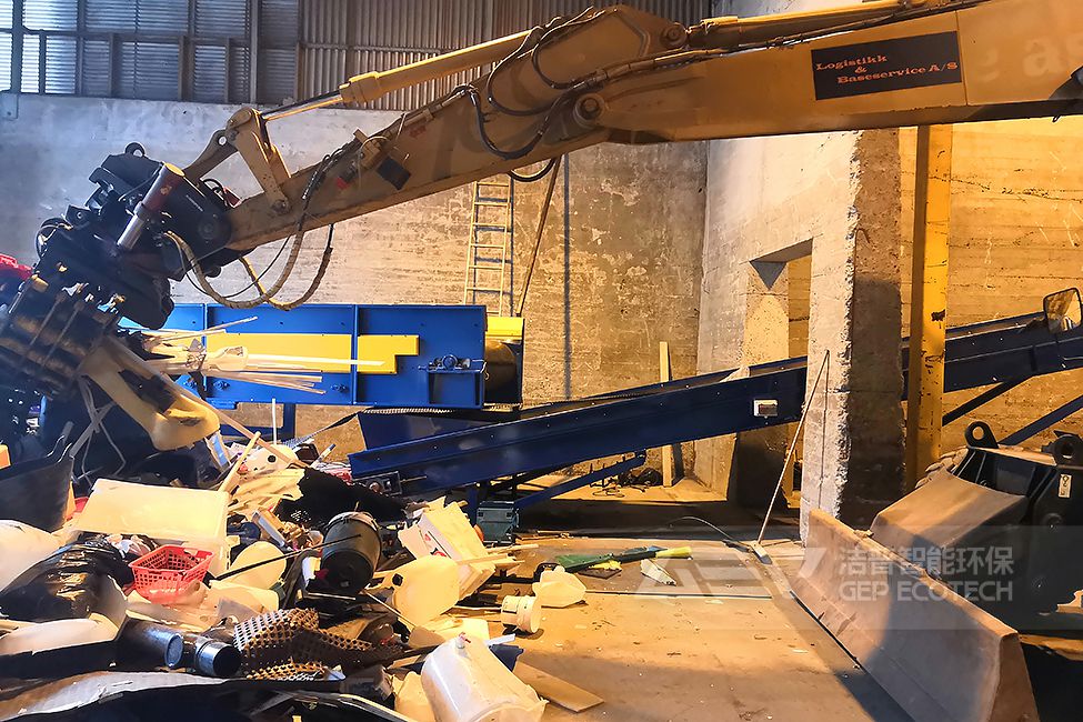 歐洲塑料垃圾處置生產(chǎn)線項目