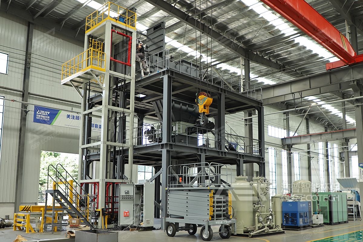 智能樓式危廢破碎系統(tǒng)