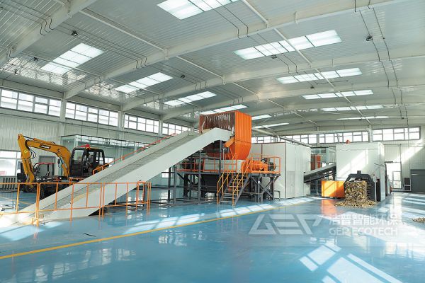 鄭州生活垃圾分揀中心大件垃圾破碎處置項目