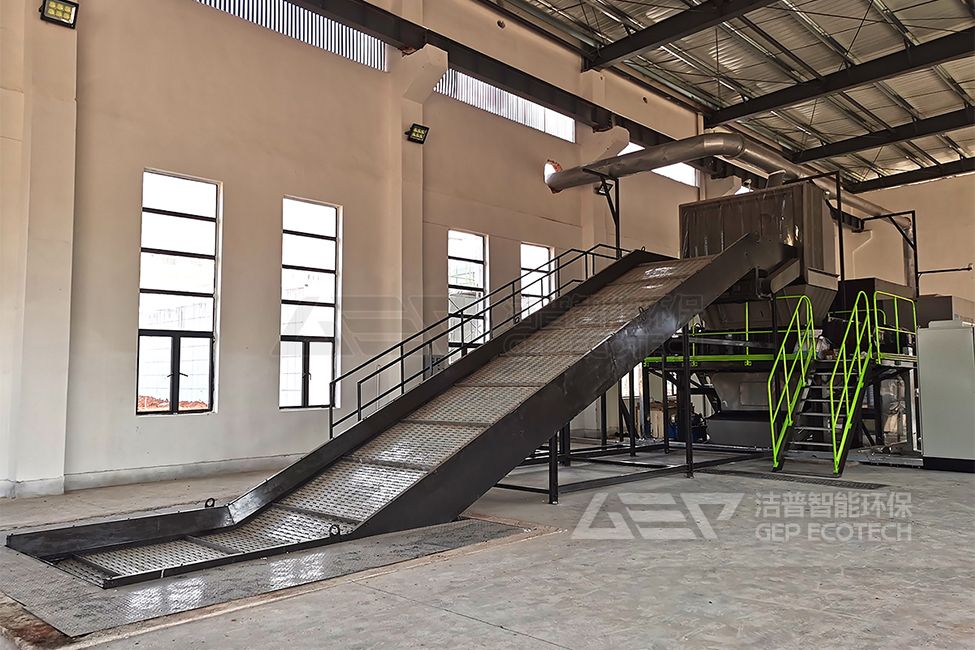 江西大件垃圾、園林垃圾處置生產(chǎn)線