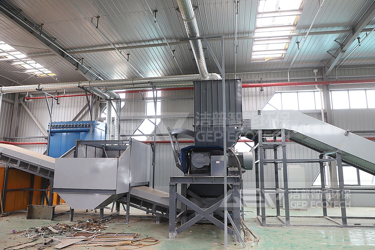 城市生活垃圾破碎、分選系統(tǒng)