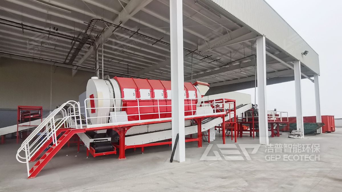 鋁型材廢料破碎回收系統(tǒng)